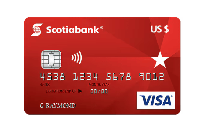 Scotiabank® U.S. Dollar Visa* Card